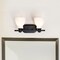 Nuvo Russel - 2 Light Vanity - Matte Black with Satin White Glass 60/8022 - alternate 7